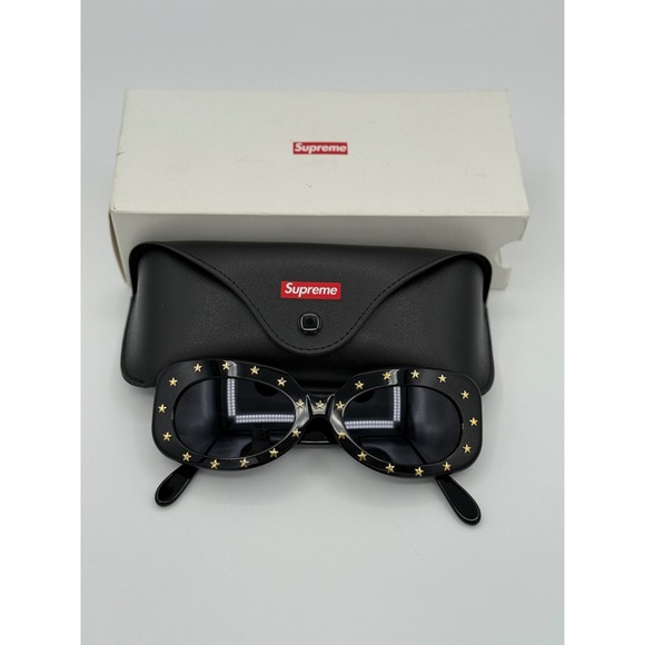 Supreme‎ Royale Star Sunglasses Black Gold Star Designer Eyewear Rare